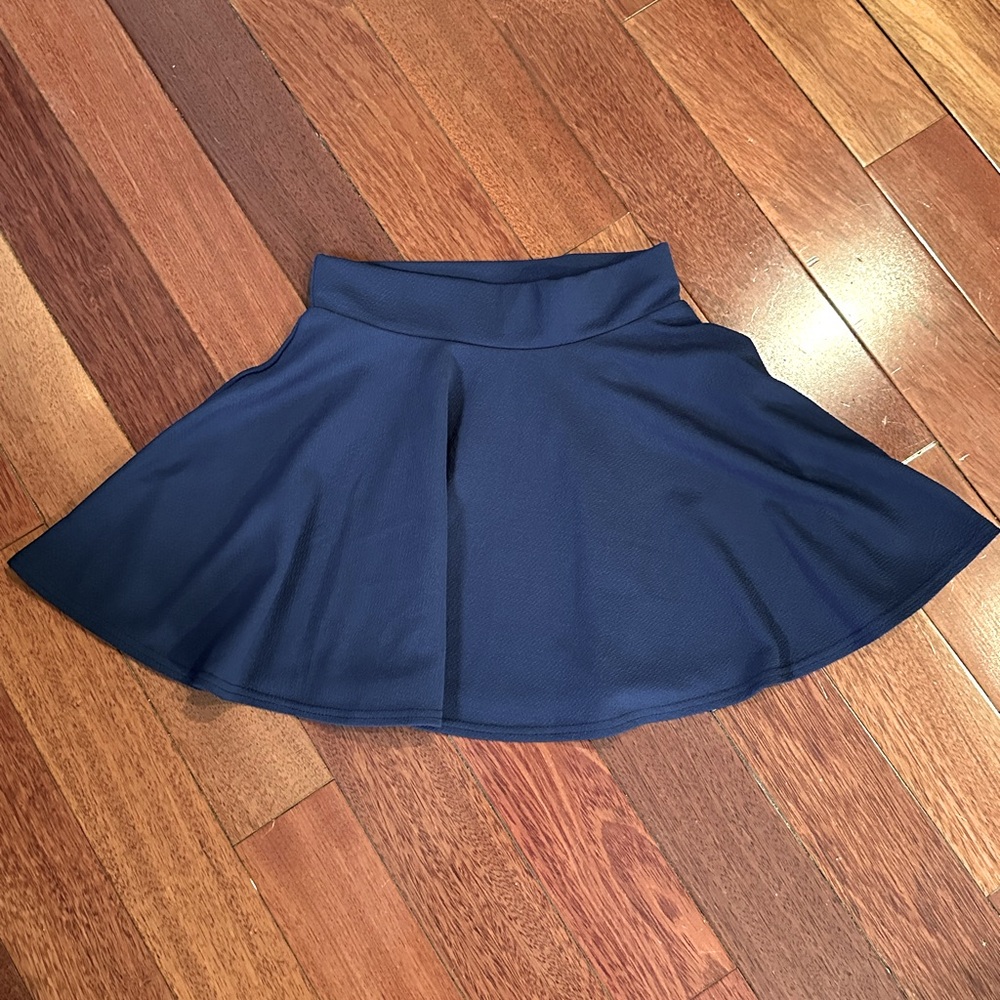 Urban Coco skater skirt in navy worn once